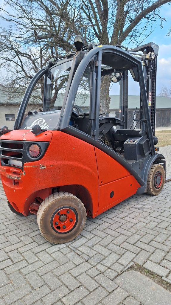 Linde H20 seria 392 przesuw boczny UDT wózek widłowy widlak nie toyota
