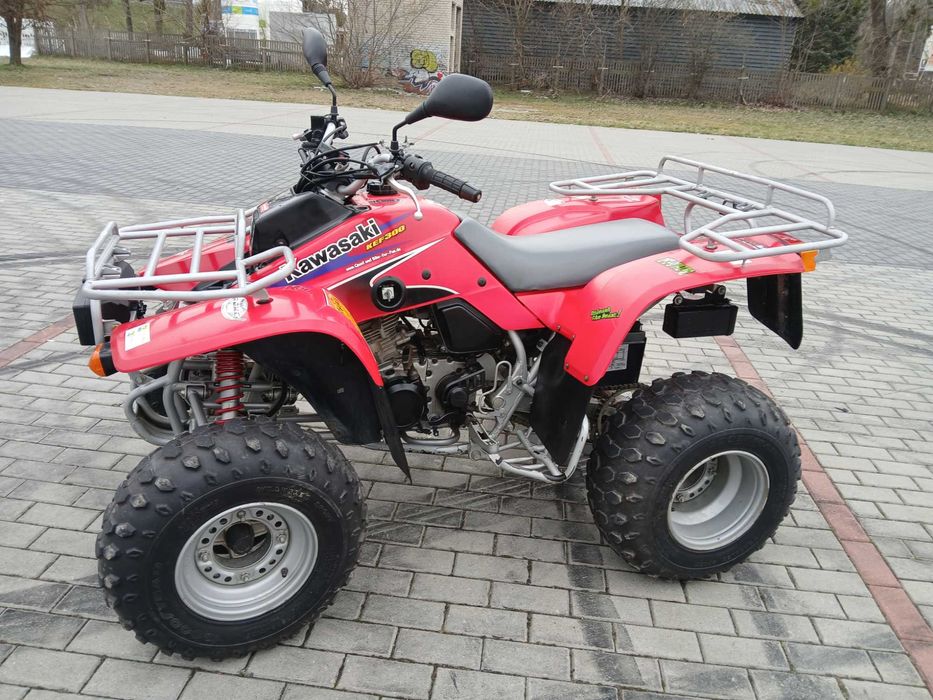 Kawasaki KEF-300 Homologacja YFM Inny LTZ Lakota TRX Access Maxxer KXR