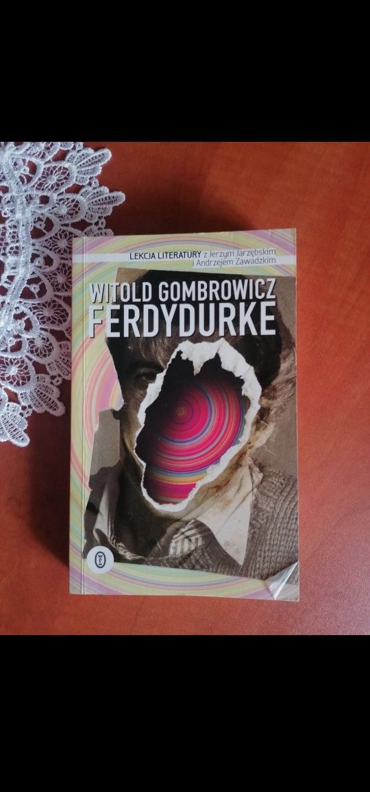 Książka lektura Ferdydurke Witold Gombrowicz