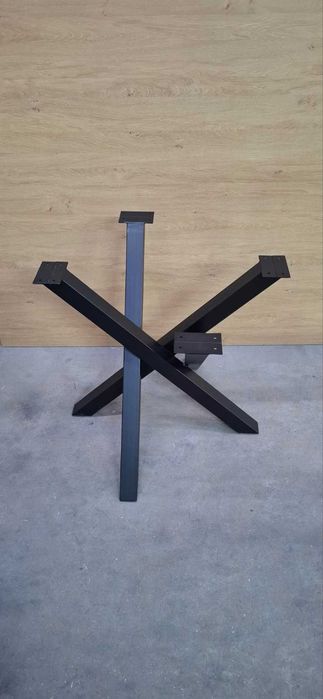 Металеве підстілля Лофт Опора для столу з профільної труби Опора Ножки