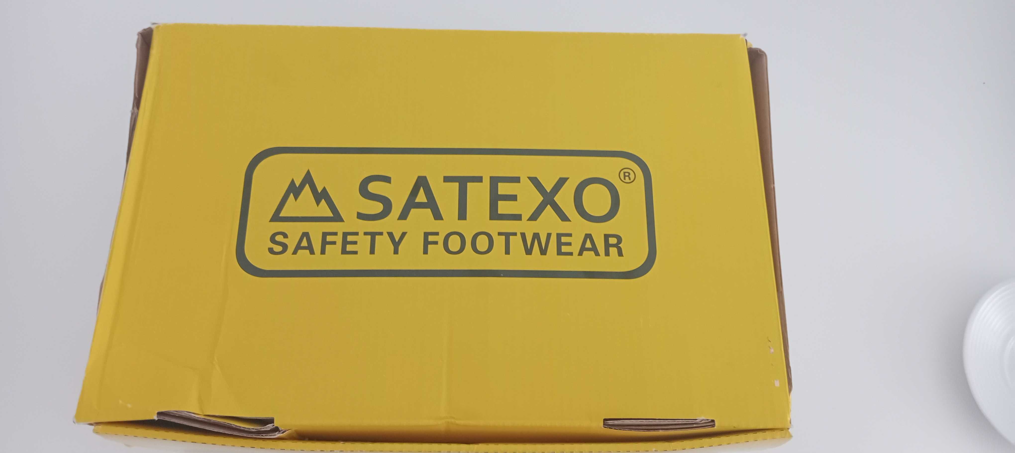 Botas seguras e resistentes p/ obra nº 40