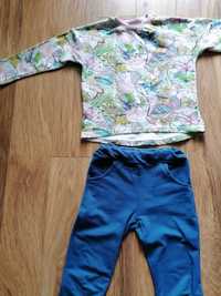 Komplet Lily Grey 110 bluzka i spodnie