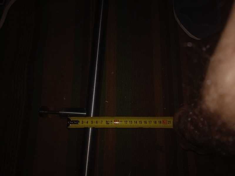 Pochwyt do drzwi 150 cm, stal kwasówka.