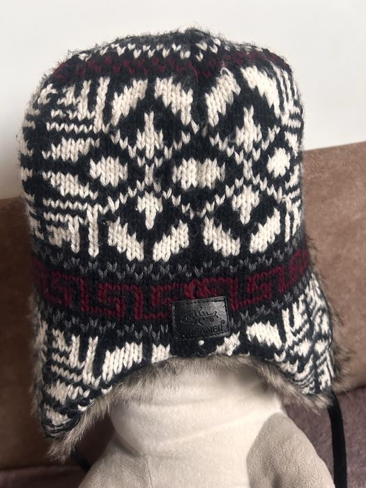 Шапка ушанка на флісі