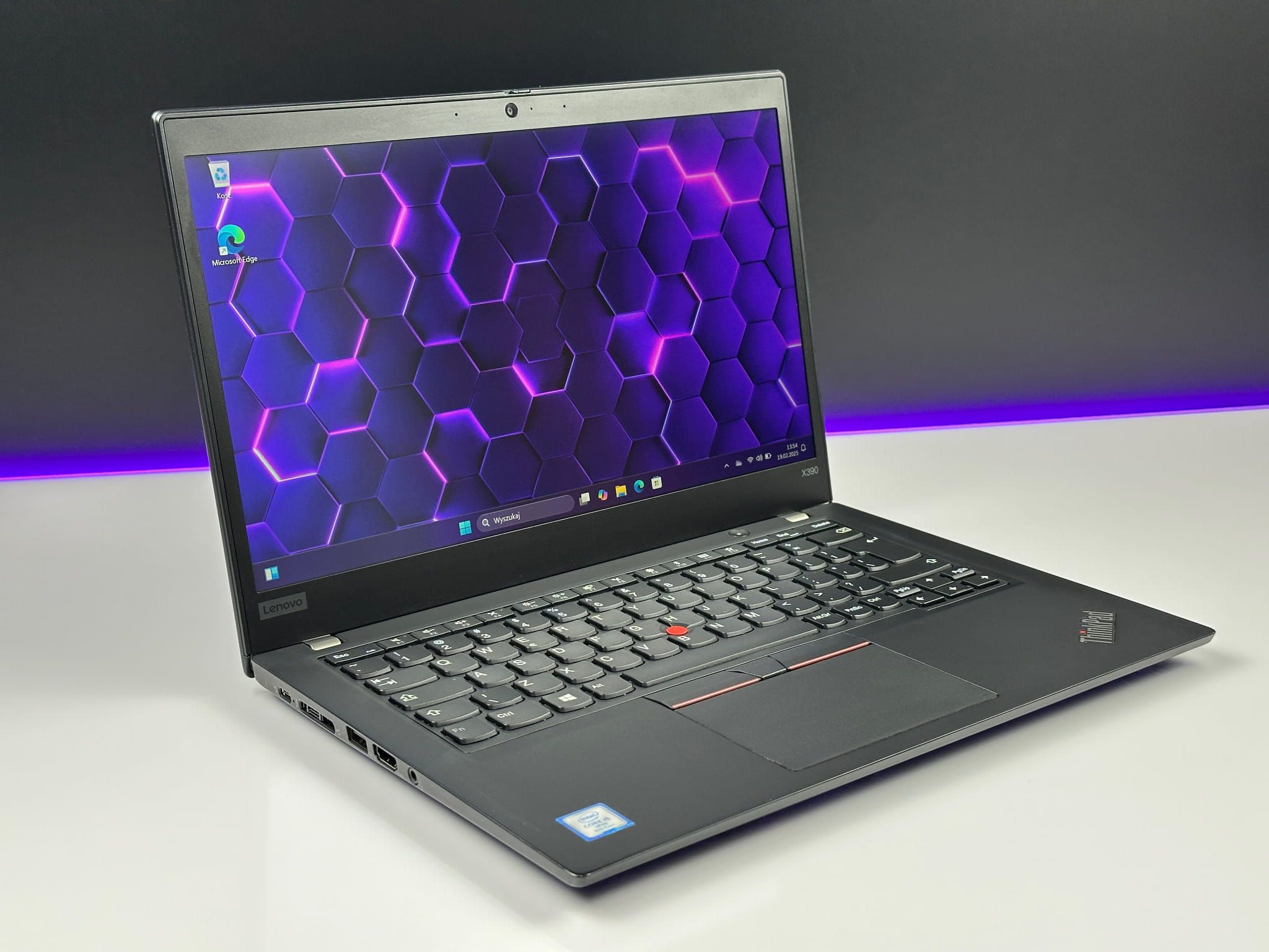 Laptop Lenovo ThinkPad X390 | i5-8365U / 8GB RAM / 512GB / FHD /gwar12