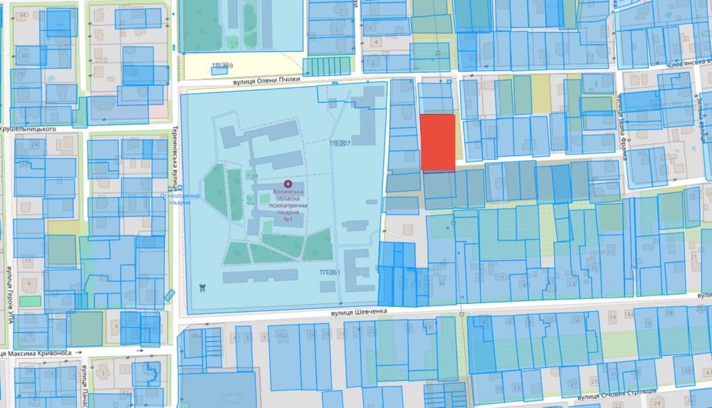 Земельна ділянка в Липинах