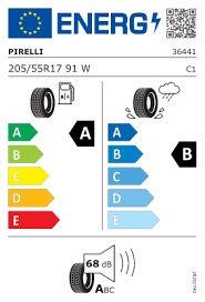 Opony Pirelli Cinturato P7 205/55/17 Jak nowe