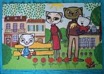Puzzle dla dzieci kicia kociąt trefl 24 elementy maxi