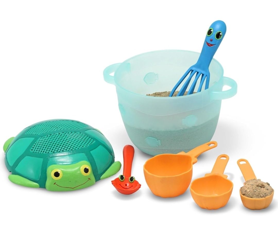 Melissa and doug набір для піску пляжный набор для игры с песком