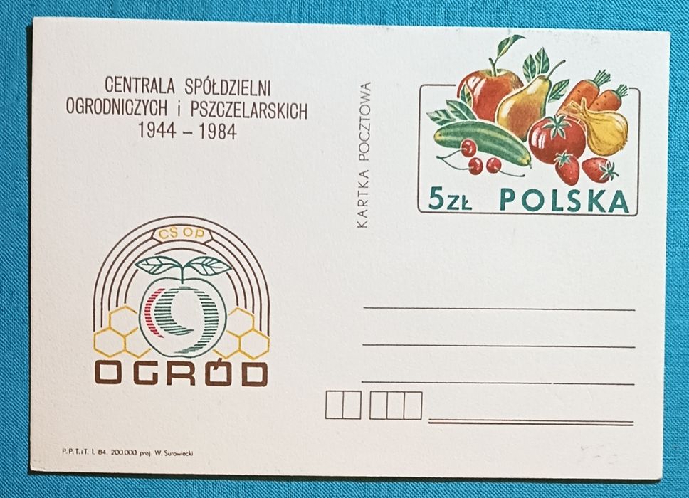 40-lecie Centrali Spółdzielni Ogrodniczych i Pszczelarskich (CSOP)