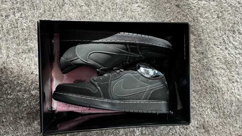 Jordan 1 Retro Low OG SP Travis Scott Black Phantom R.42
