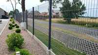 Panele ogrodzeniowe siatka przęsła panel ogrodzenie wys 1,23 4mm kolor