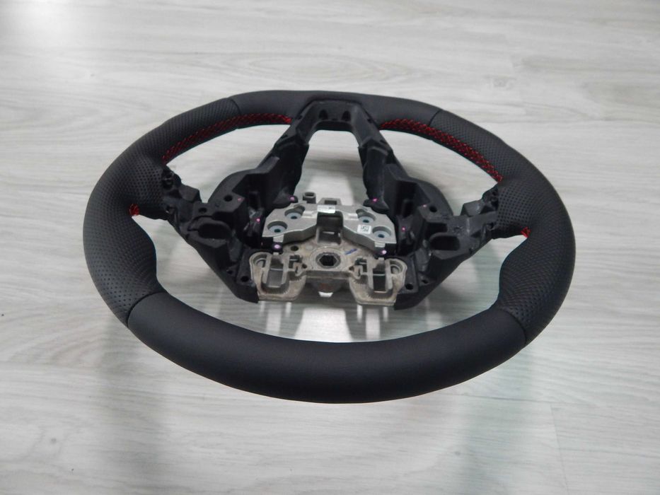 Ford Mondeo MK5 S-Max II Galaxy - kierownica sport obszycie czerw nić