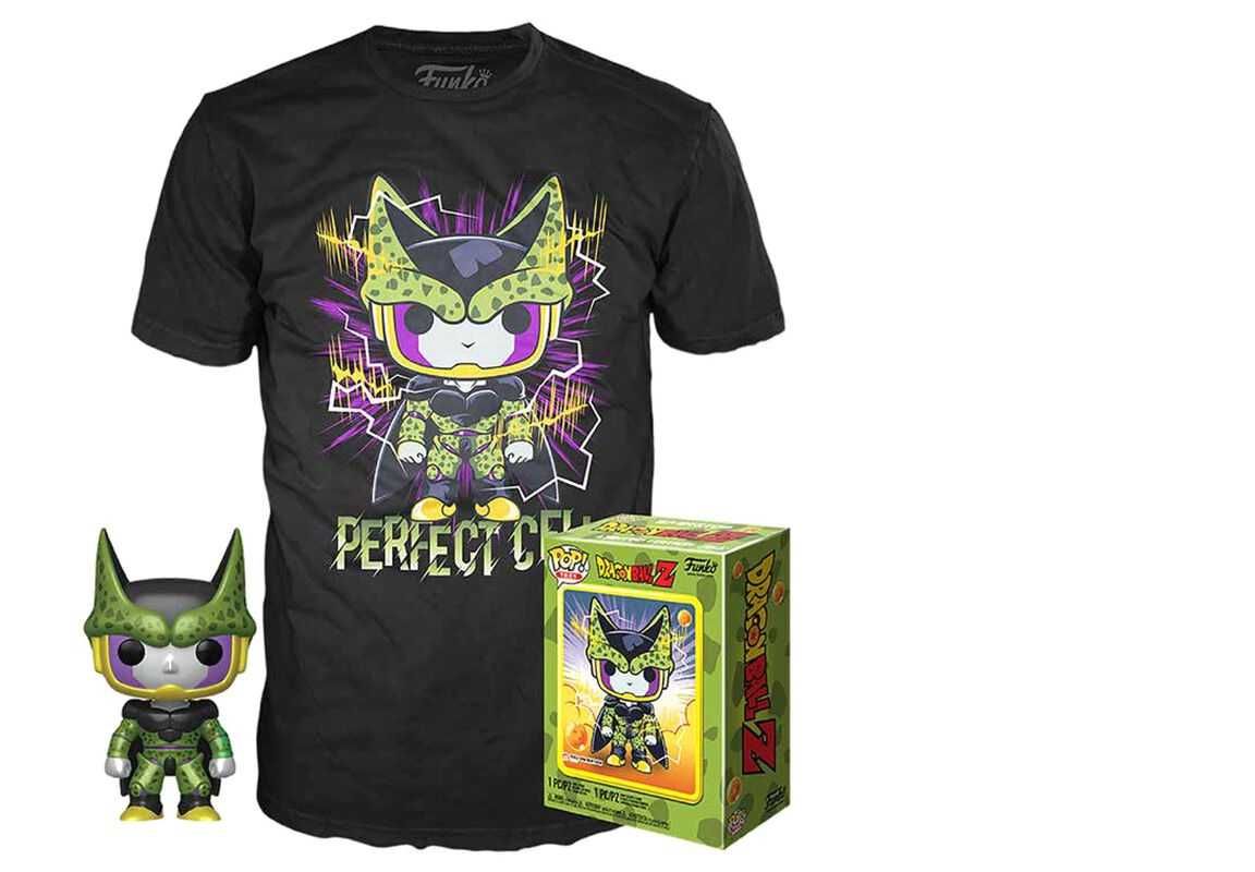 Funko POP TEE DragonBall Z Perfect Cell 13 SE + T-shirt M