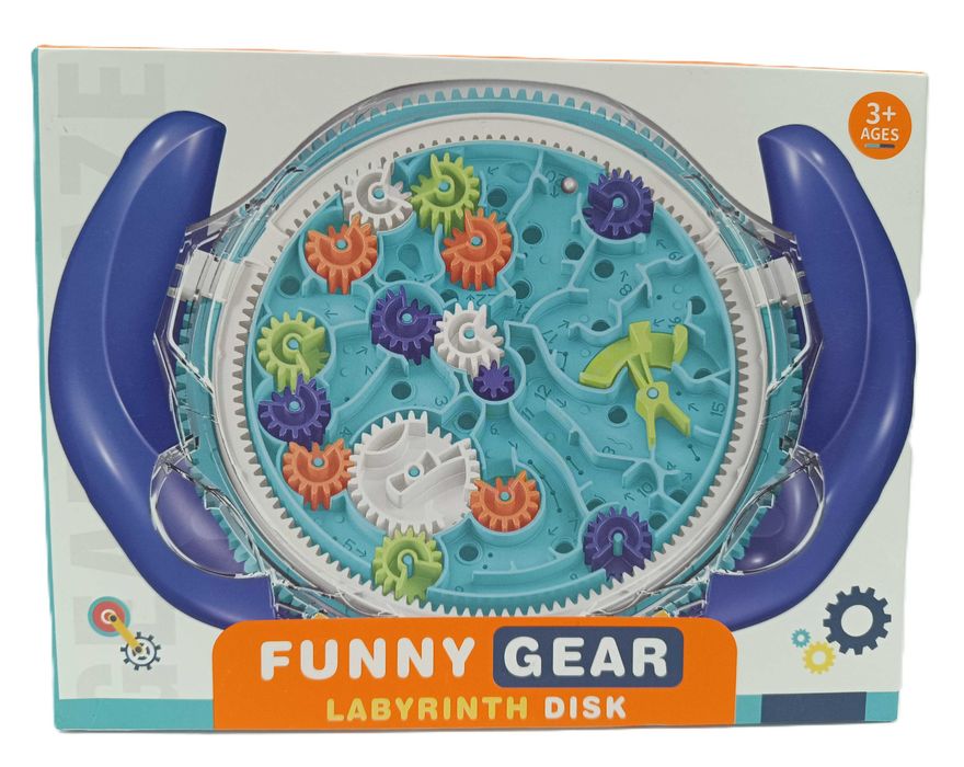 3D Maze Dysk Labirynt z zębatkami Gra logiczna Łamigłówka
