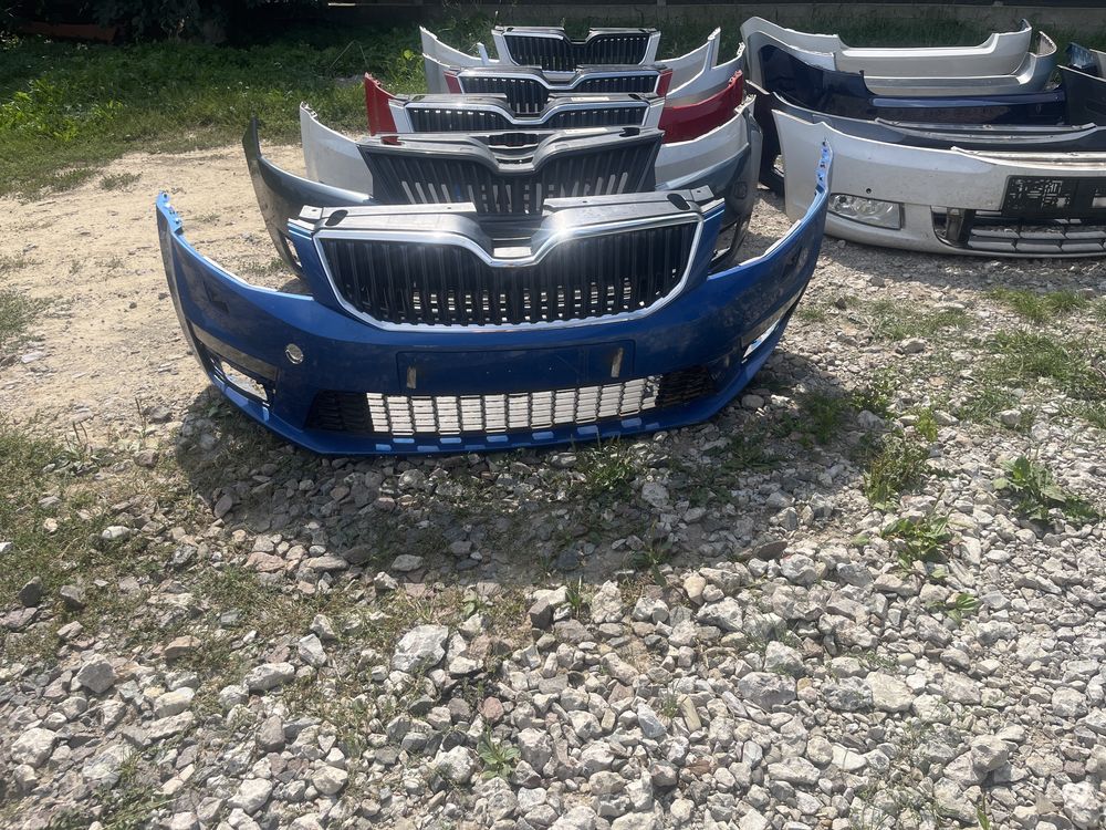 Бампер передні задній Skoda octavia A5 A7 шкода октавія А5 А7