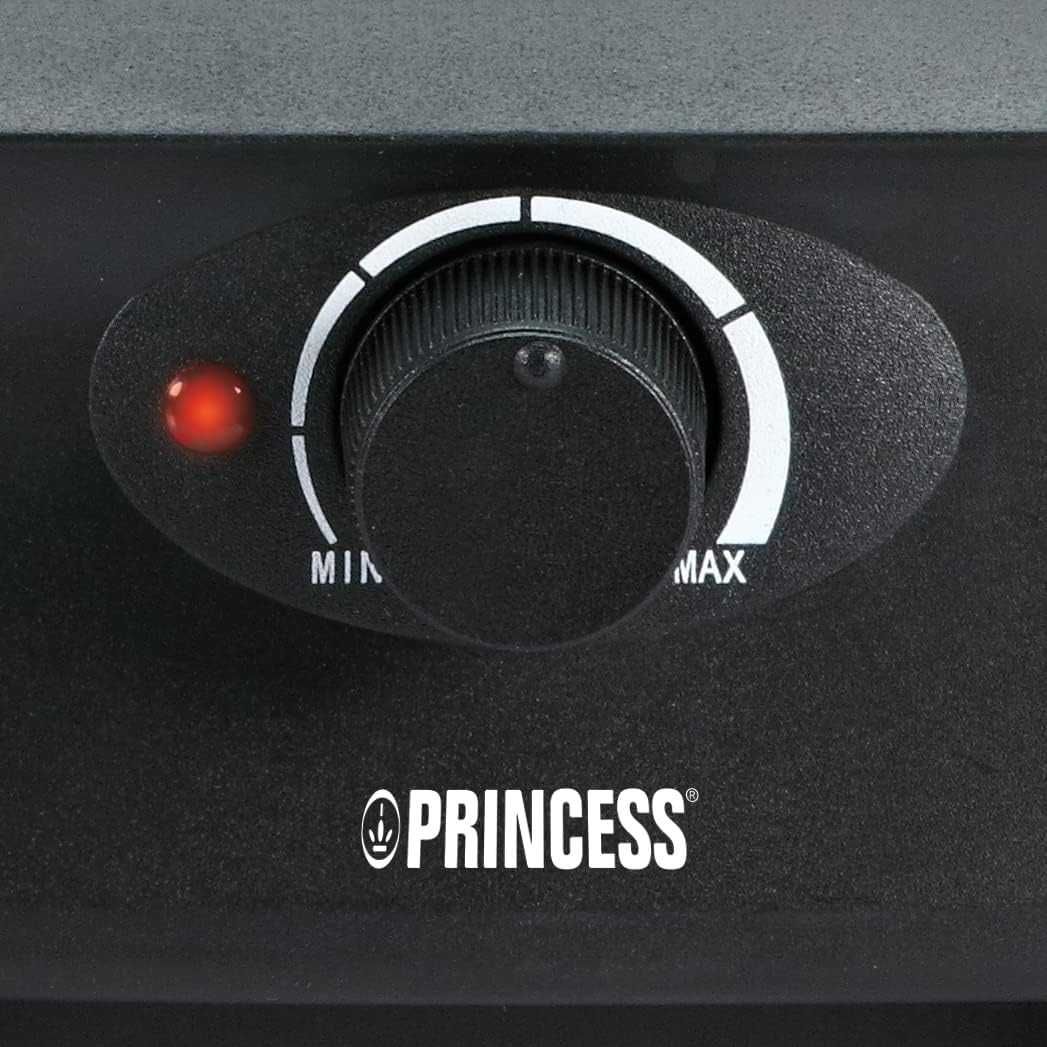Grill elektryczny Princess czarny 600 W