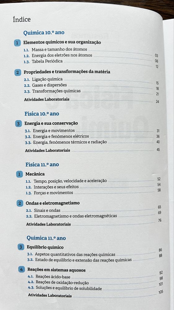 Livros de apoio e resumo 10o e 11o ano (Os Maias e Física e Química A)