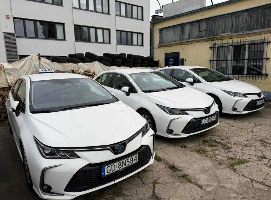 Toyota Corolla wynajem Taxi Uber/Bolt/Freenow