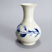 piękny ręcznie malowany wazon kamionkowy
