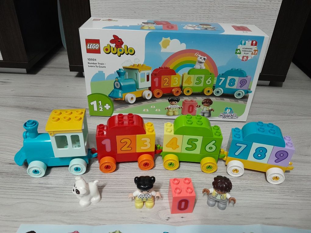 10954 LEGO DUPLO Pociąg z cyferkami nauka liczenia