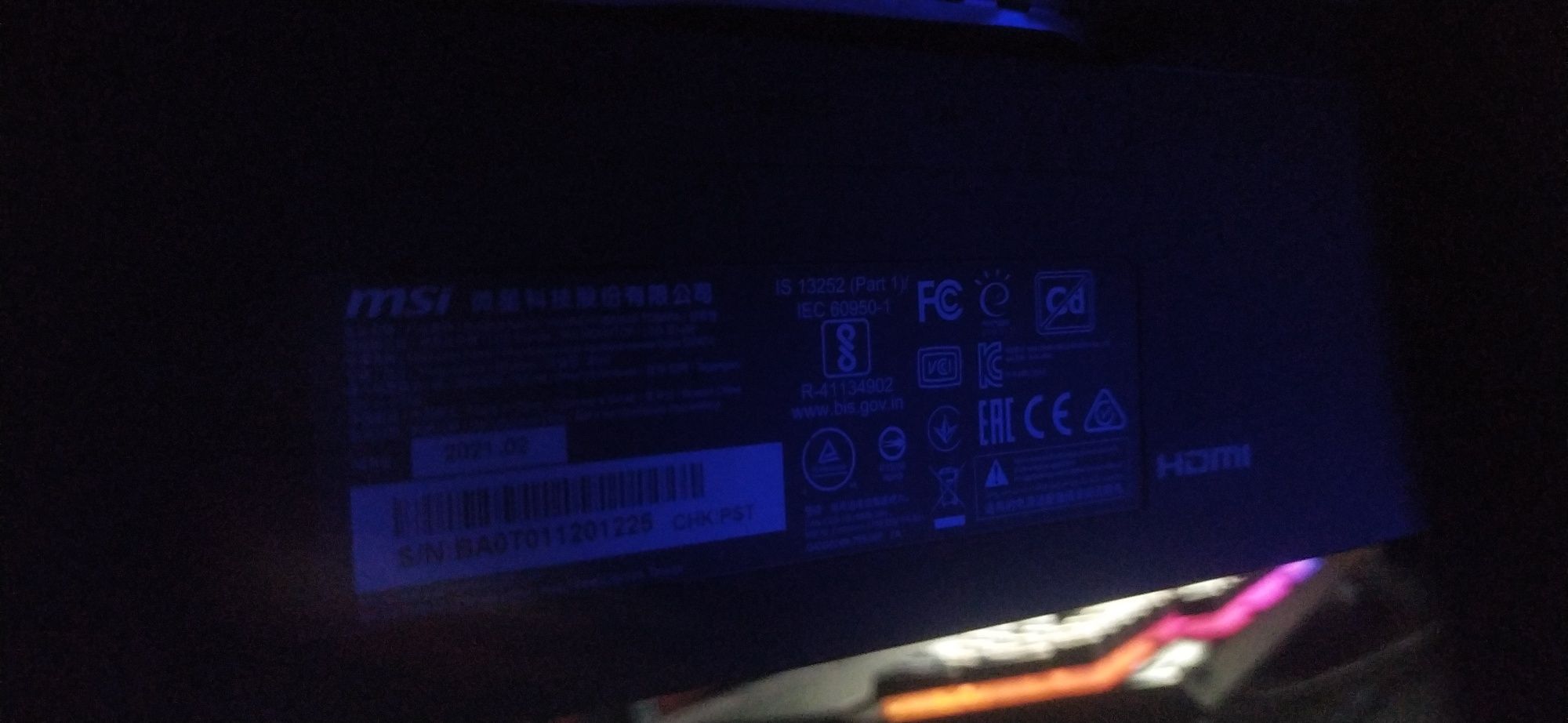 Msi optix g24c4 144hz