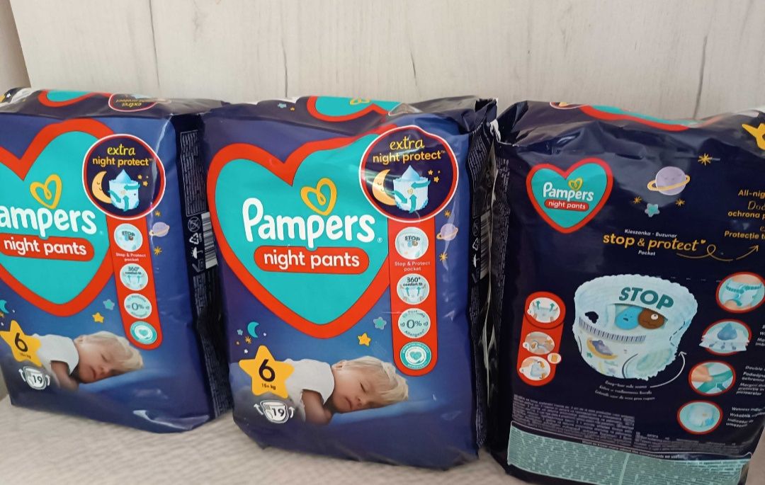 Нічні трусики Pampers night pants 4