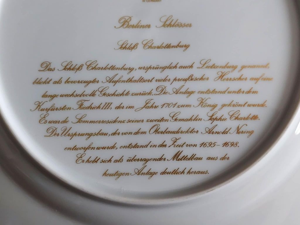A.K.Kajzer talerz ścienny porcelanowy Kolekcjonersky.