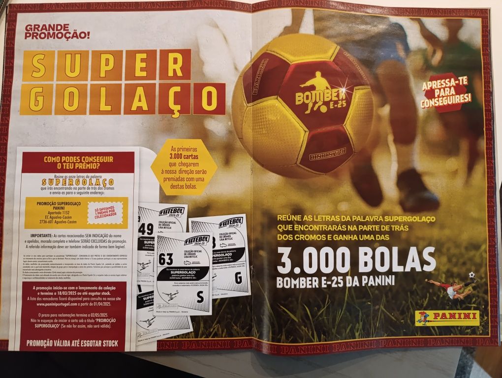 Cromos liga portuguesa 2024/2025