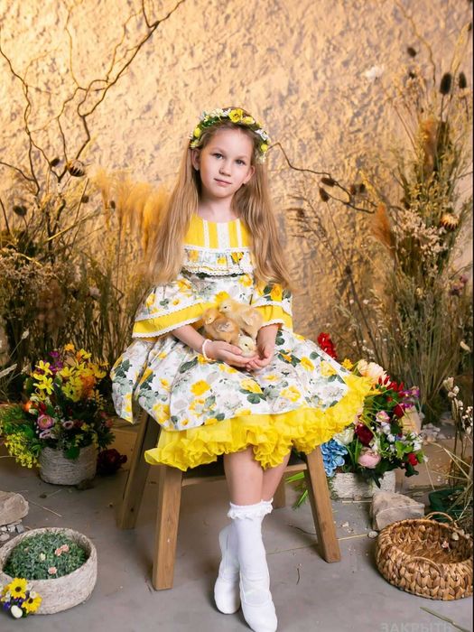 Дитяча сукня, детское платье, Family look, мама дочка, плаття