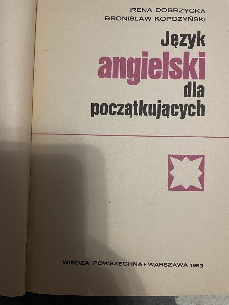 Angielski dla poczatkujacych 1985