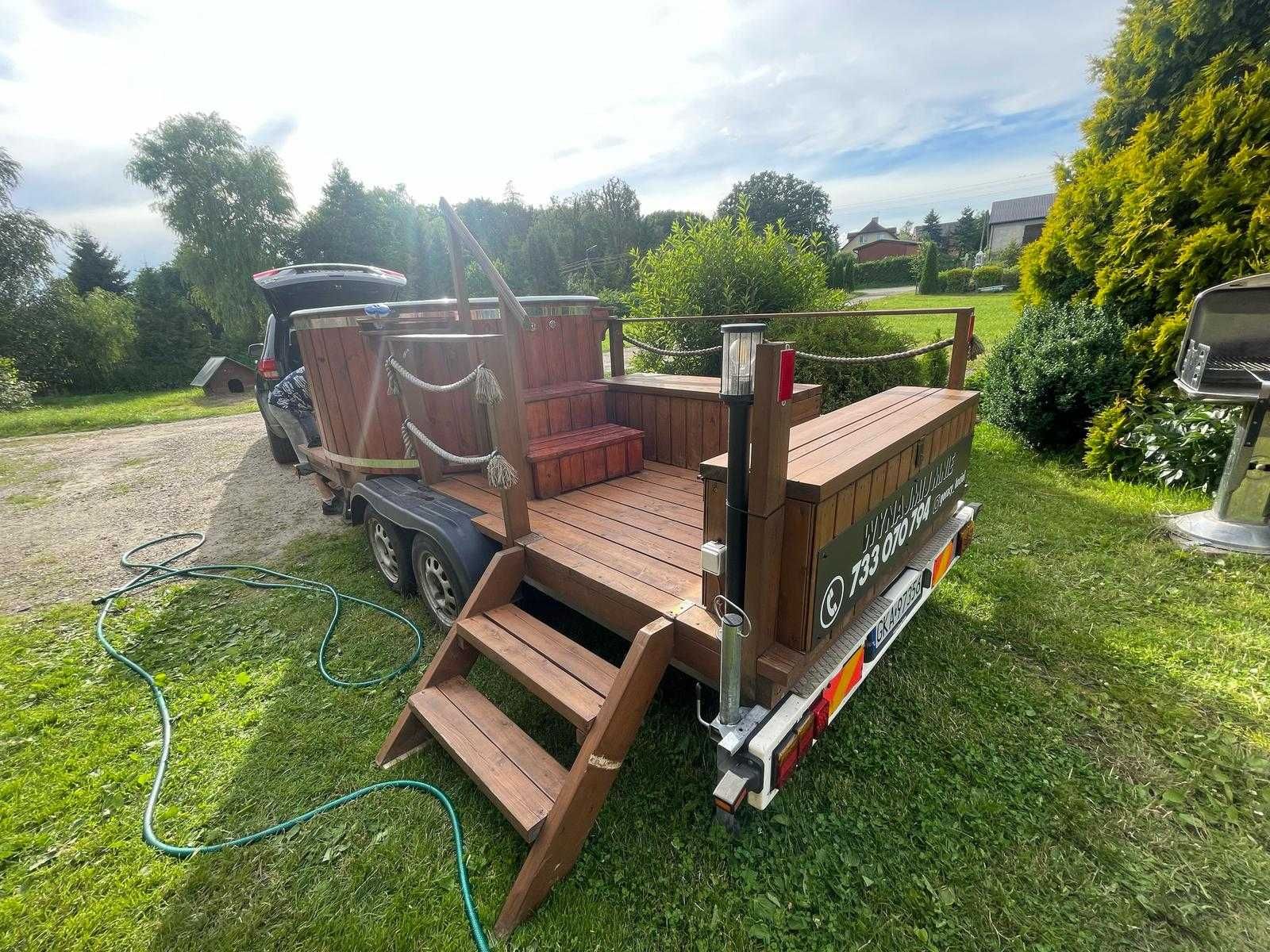 Wynajem Balia ogrodowa mobilne Jacuzzi "Gorący Kocioł"