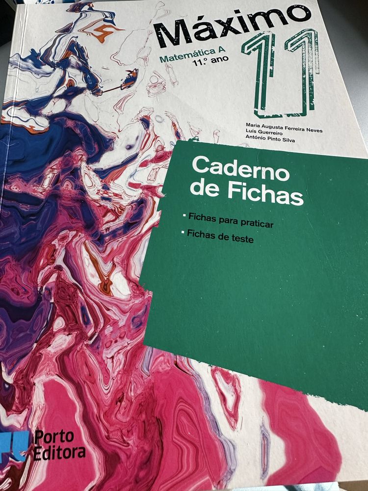 Caderno de atividades Matemática A Máximo 11 novo