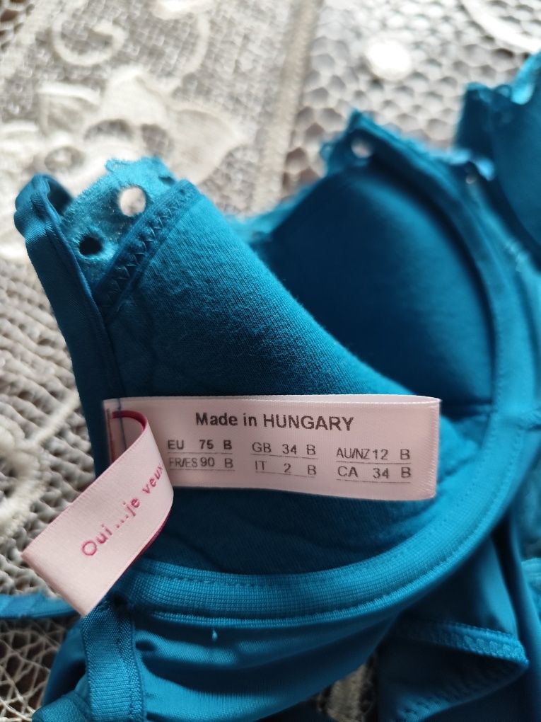 Body stringi na regulowane ramiączka z opaskami na uda rozm 75B. Valis