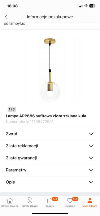 Lampa do salonu sypialni żyrandol kinkiety lampa wisząca zestaw
