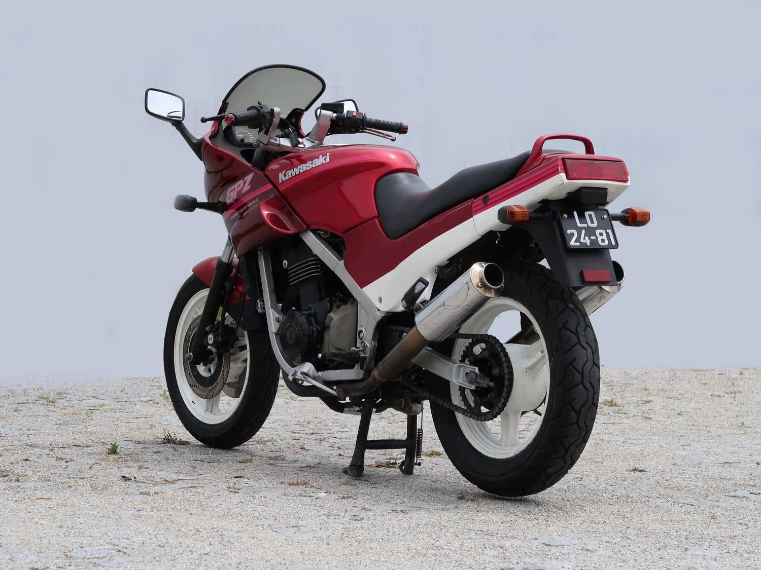 Kawasaki GPZ 500 S, nacional, 1991