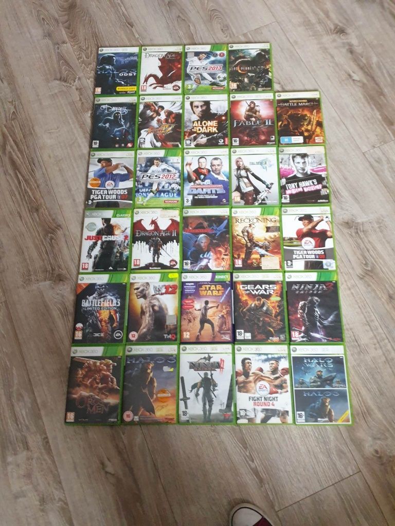 Gry Xbox 360  40 sztuk