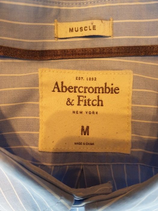 ABERCROMBIE & FITCH bawełniana koszula r.M