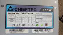Zasilacz chieftec 550W 80+ 2x 8pin pciex