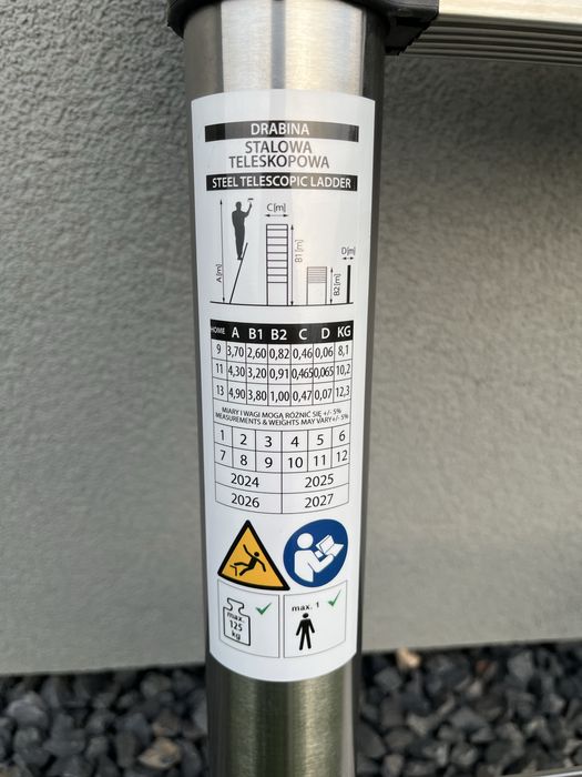 Drabina Teleskopowa | NOWA |
