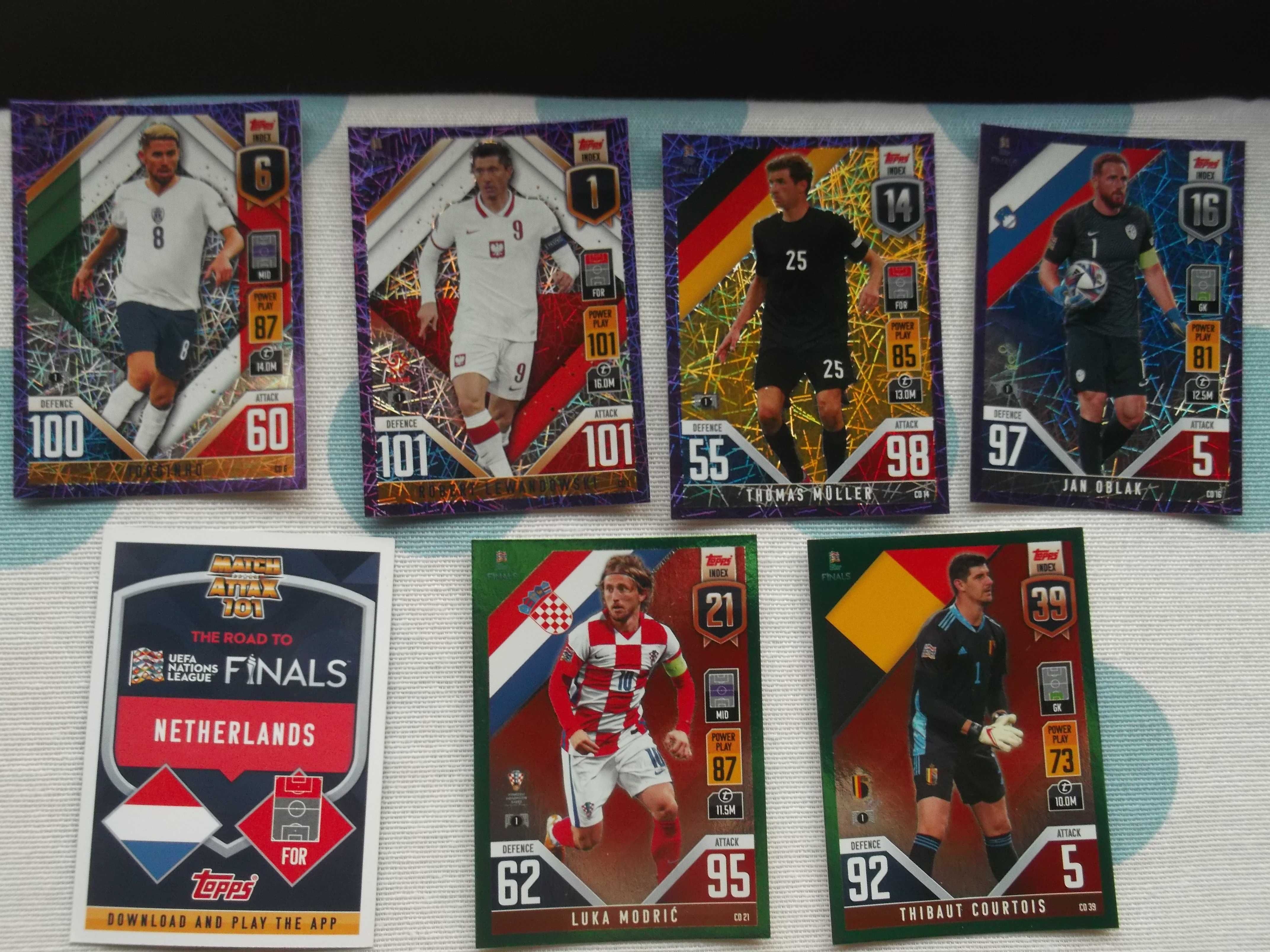 30 Cartas da Topps Match Attax 101