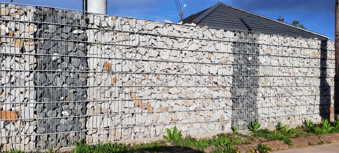 Kamień do gabionow  kamień na ogrodzenia  łupek granitowy sortowany