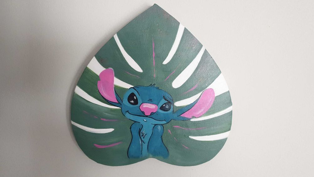 Ilustracja Lilo i Stich prezent