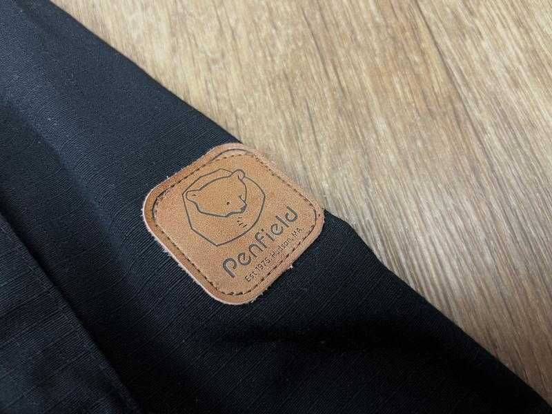 Куртка Penfield чорна чоловіча овердрафт легка вітровка сорочка