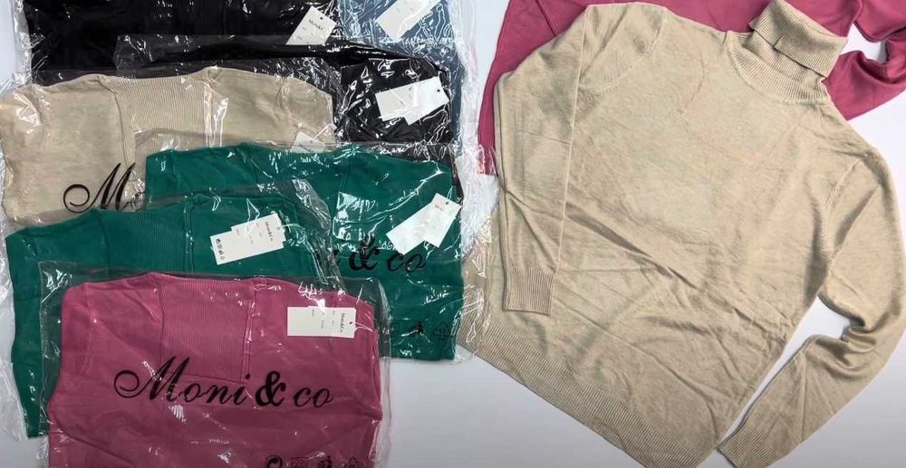 Жіночі гольфи светри кофти оптом MoniCo