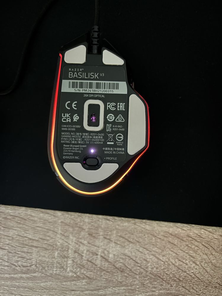 Rato Gaming RAZER Basilisk V3