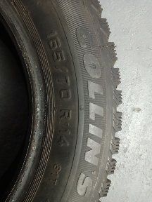 4 opony zimowe Collins Winters Extrema 165/70 R 14 NOWE zimówki