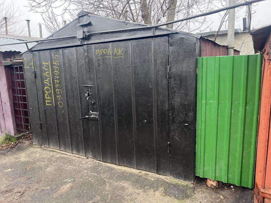 Гараж металевий Мотель