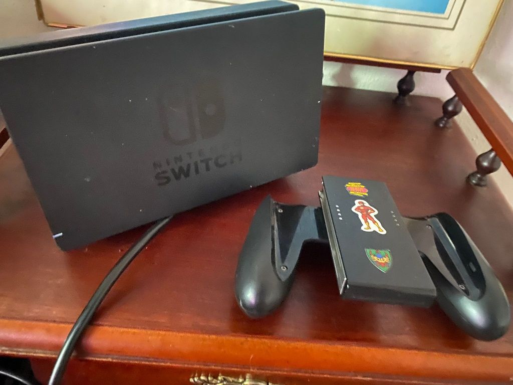 Nintendo switch com jogos