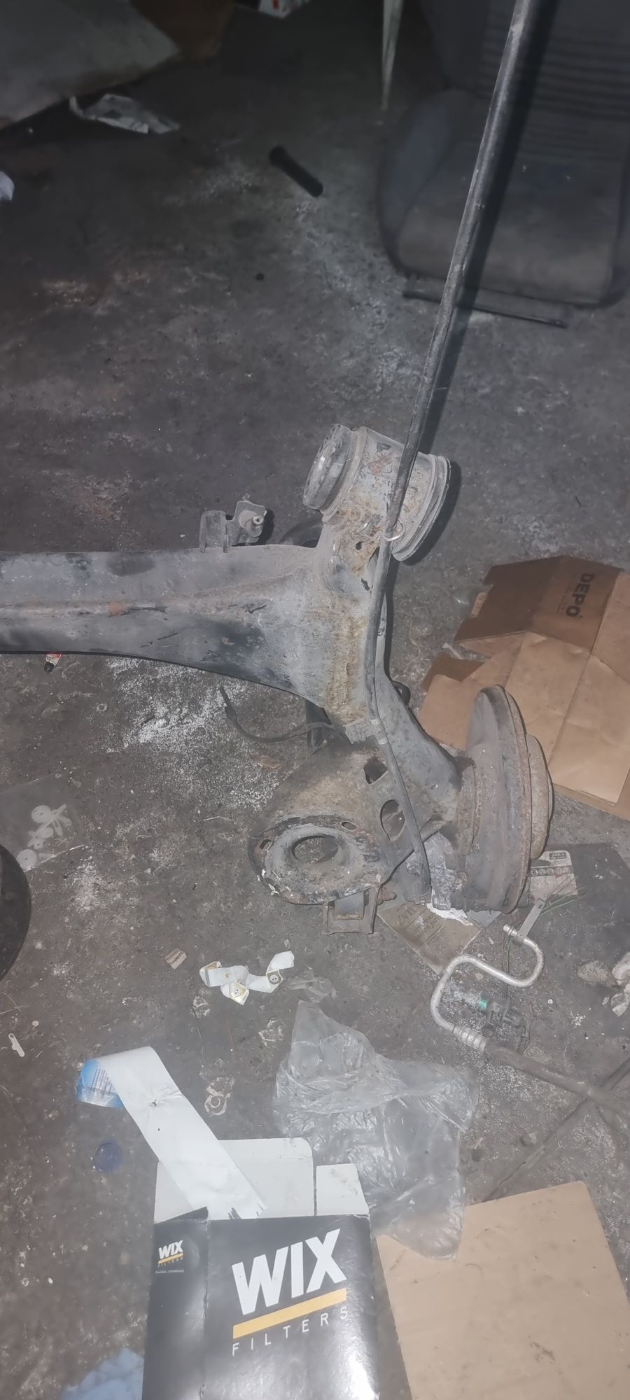 Eixo traseiro de disco seat ibiza 6L